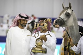 Ajman Stud compiles 5 medals in Dubai International Arabian Horse Championship 2019